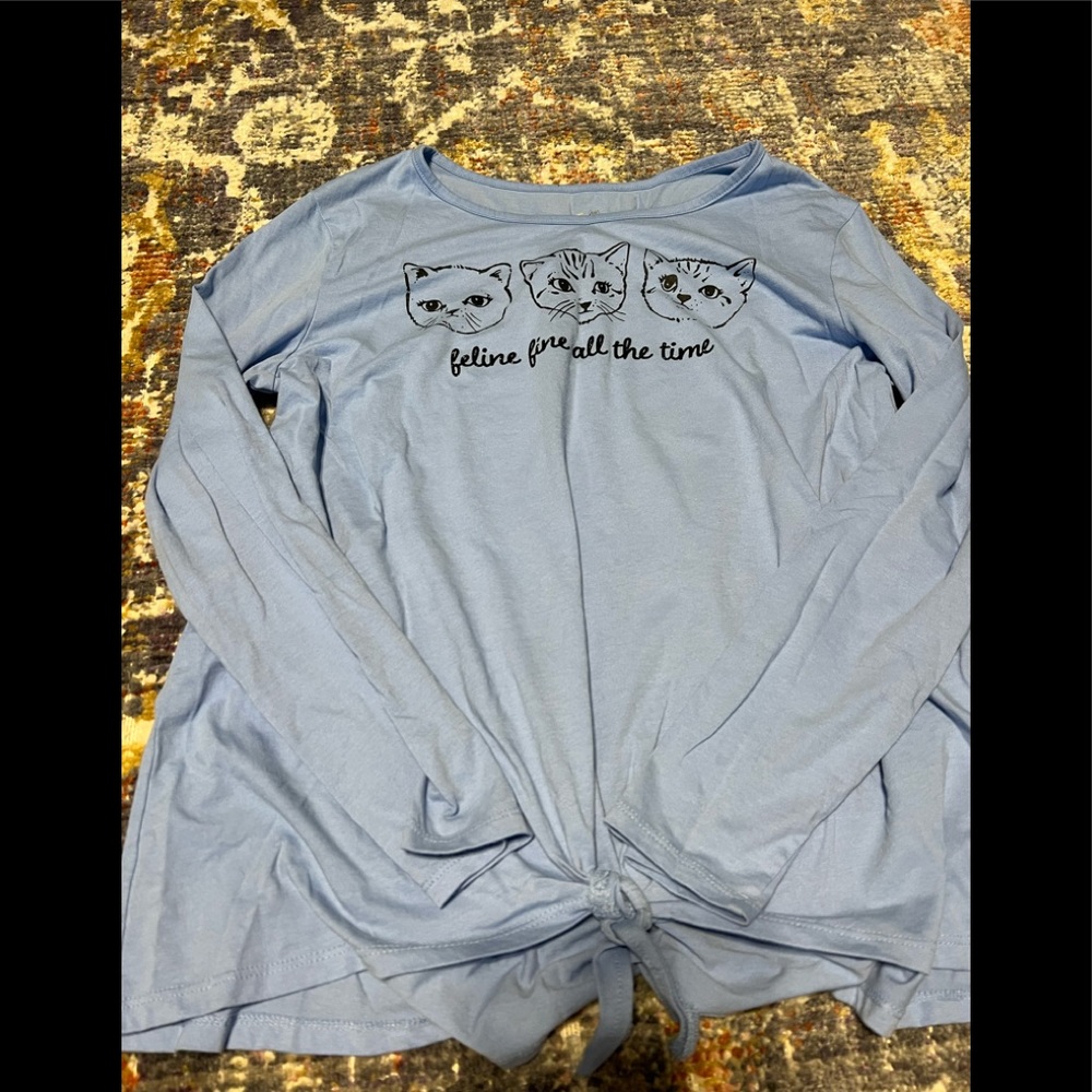 Size 20/22 plus Justice shirt